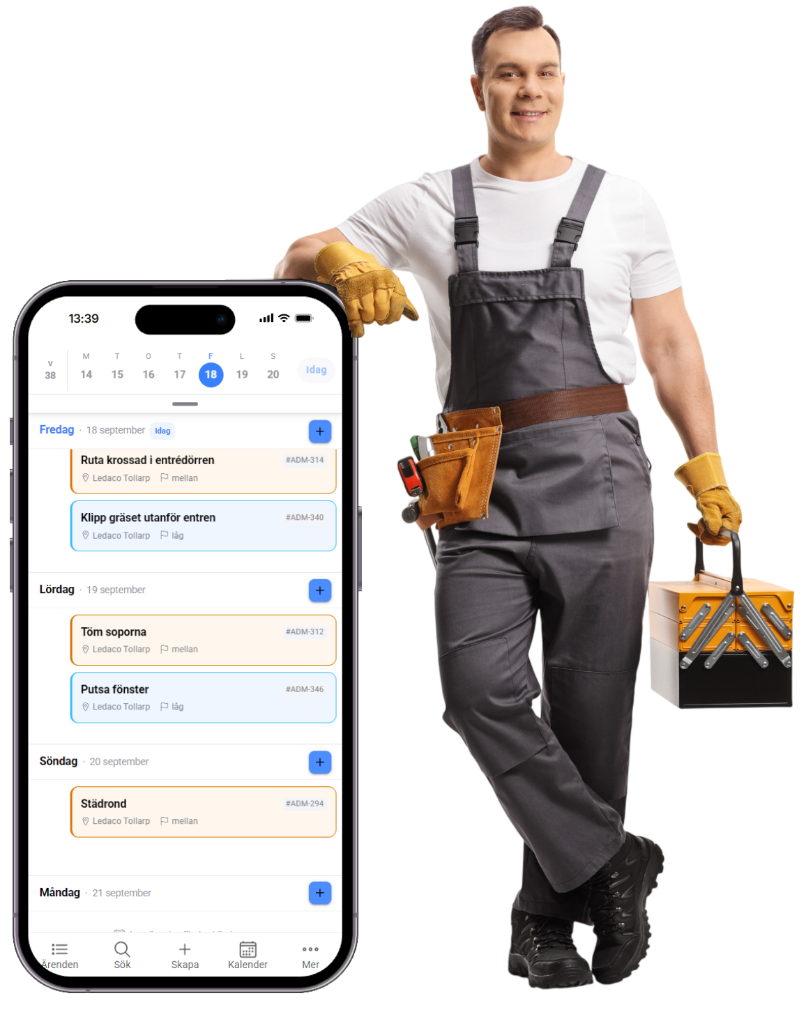 Case management system for caretaking